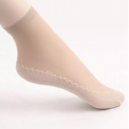 1 Pair Women's Short Socks Cotton bottom Short Stockings