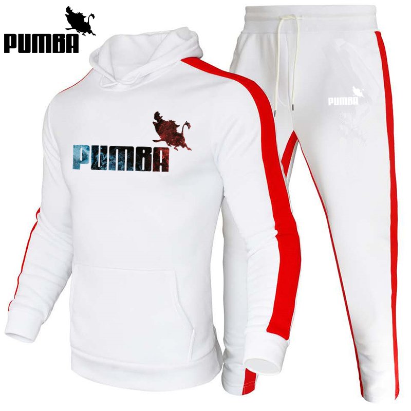 2 pieces sets tracksuits for man hooded sweatshirt+pants pullover hoodie sportwear suit homme casual men halloween clothes